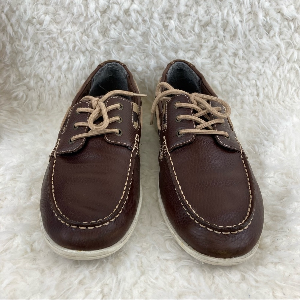 G.H. Bass & Co. Men’s Greenporte Brown Leather Loafers 11